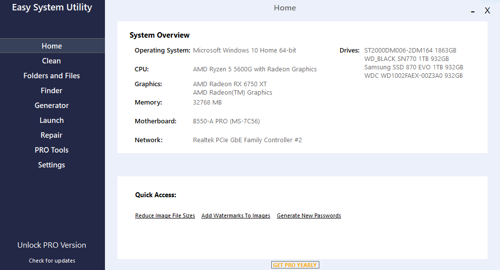 Easy System Utility