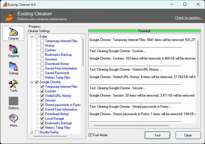 Okladka Eusing Cleaner