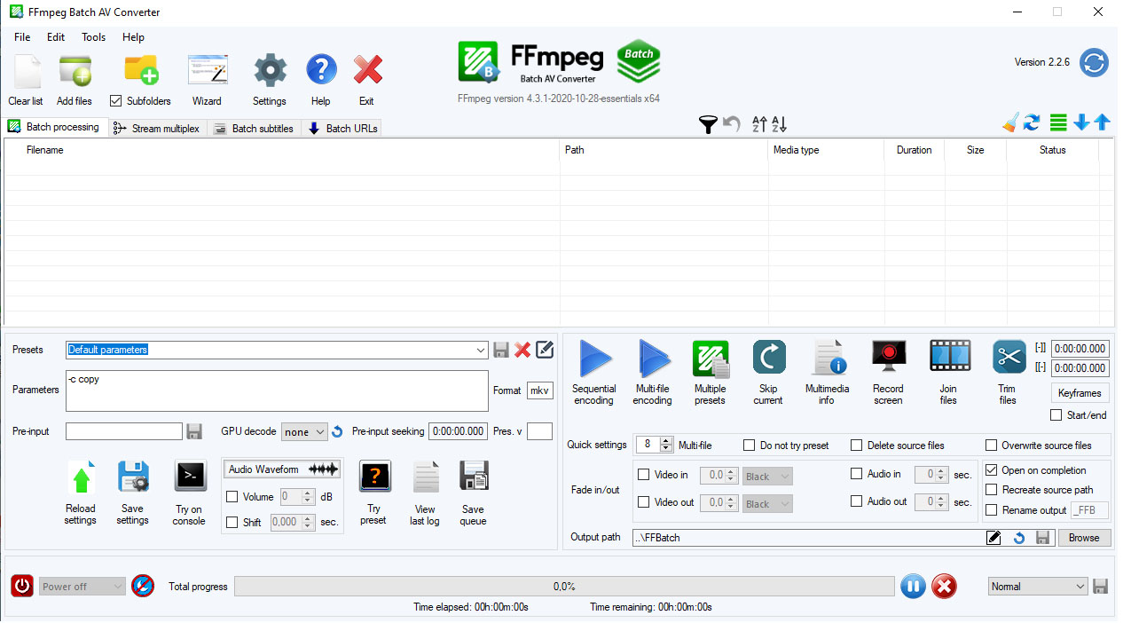 Okladka FFmpeg Batch AV Converter