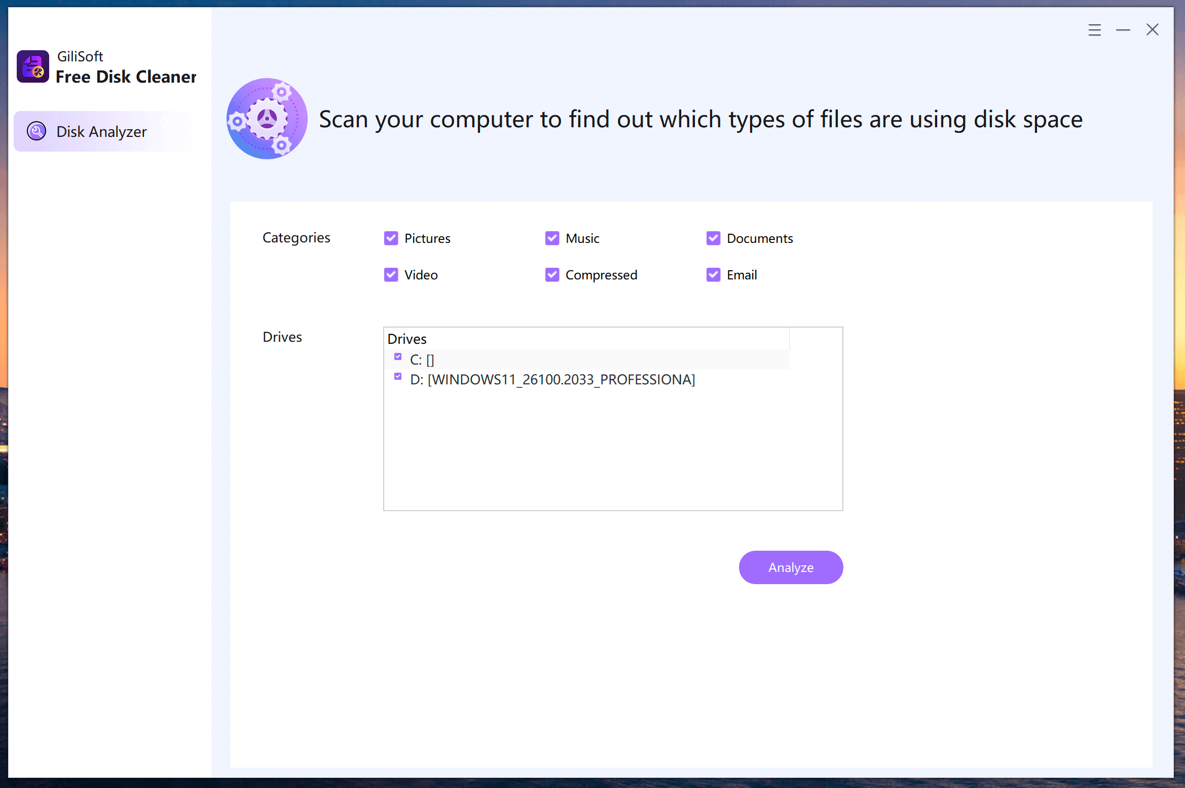 Okladka GiliSoft Free Disk Cleaner