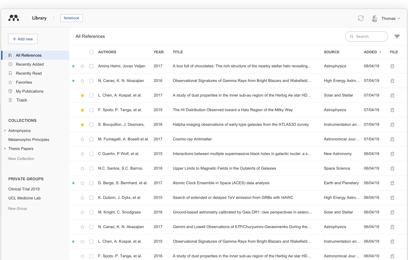 Okladka Mendeley Reference Manager