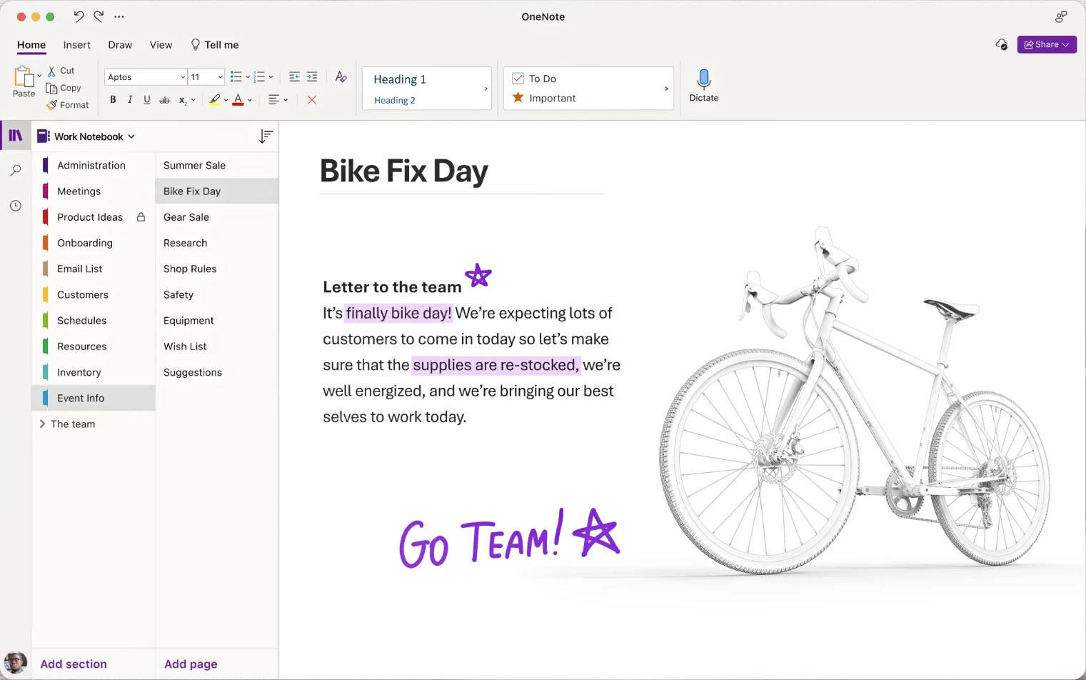 Okladka Microsoft OneNote