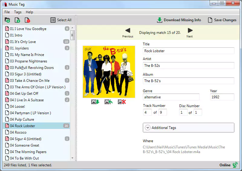 Music Tag