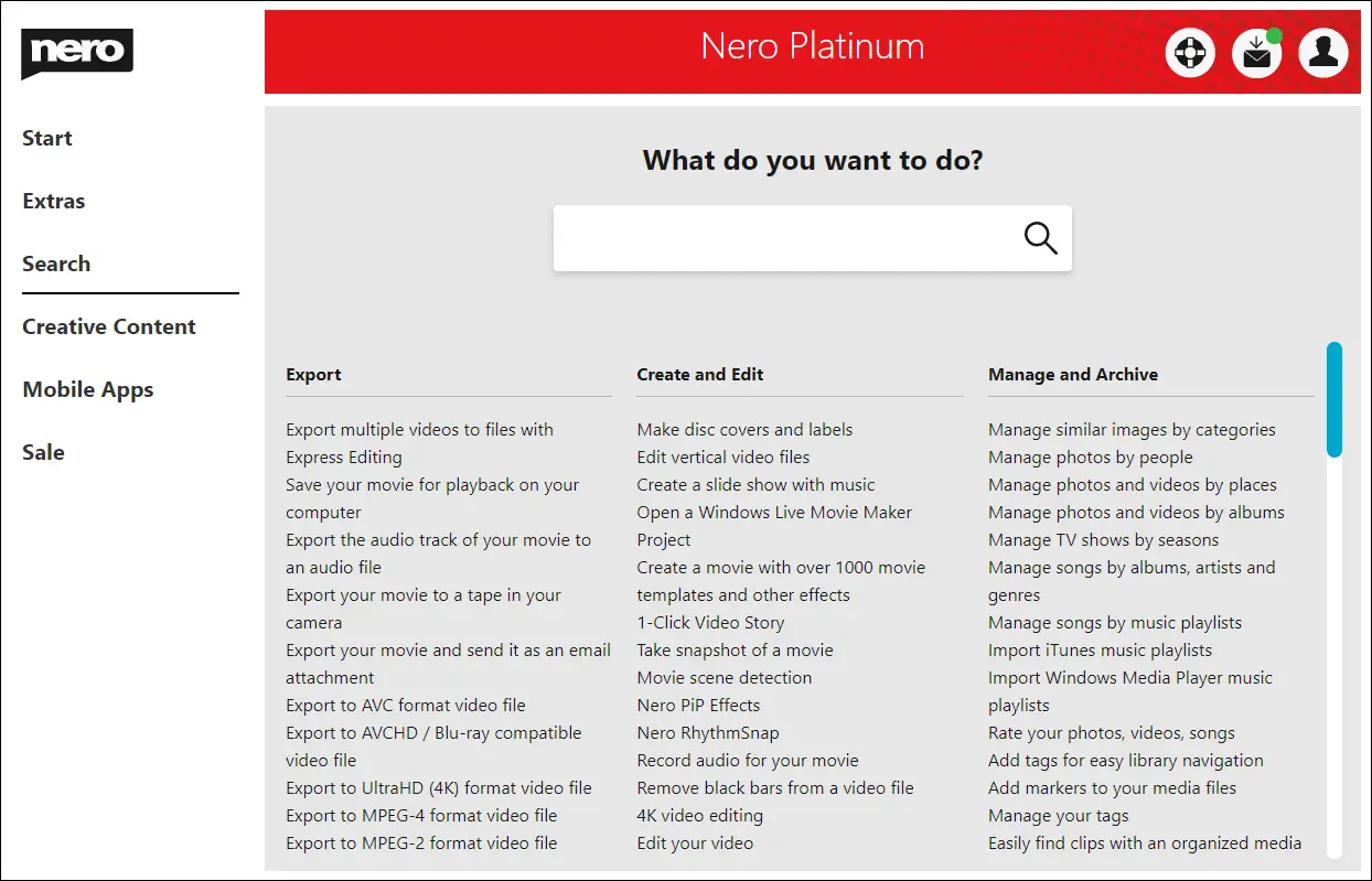 Nero Platinum Suite
