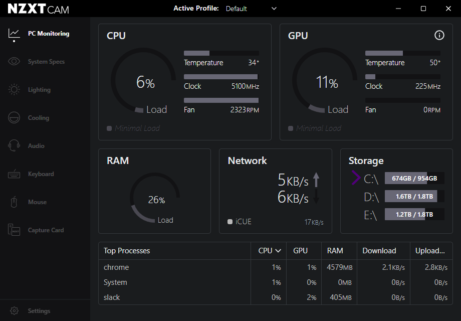 NZXT CAM