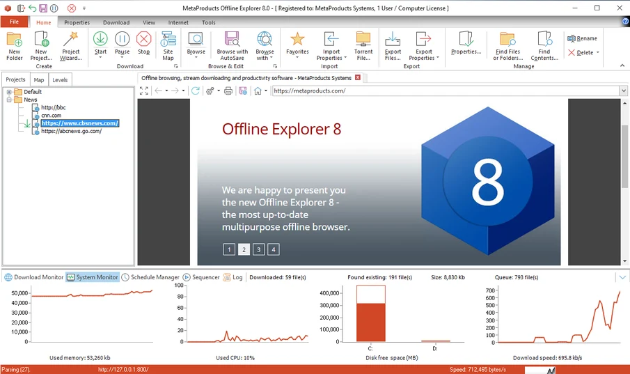 Offline Explorer