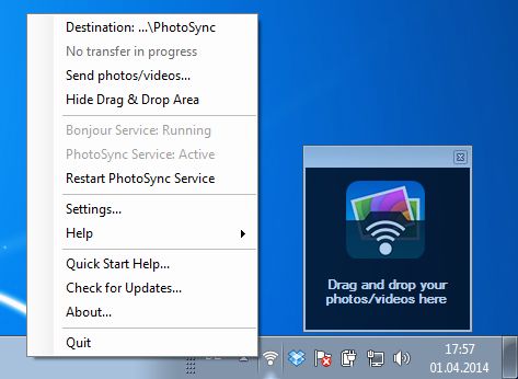 PhotoSync Companion