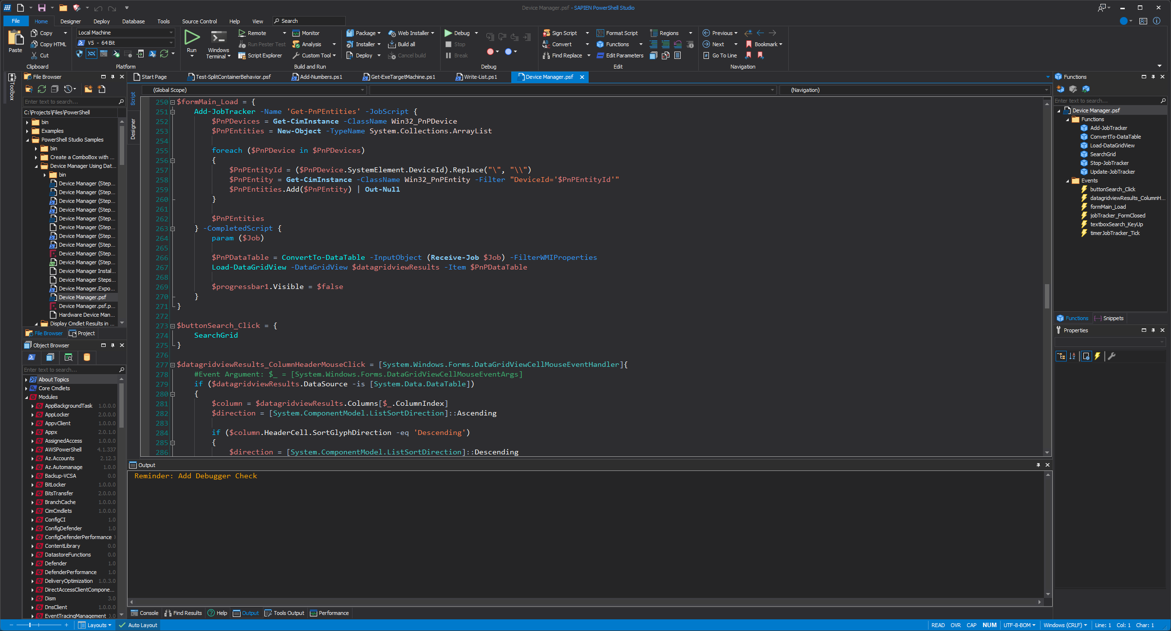 Okladka PowerShell Studio