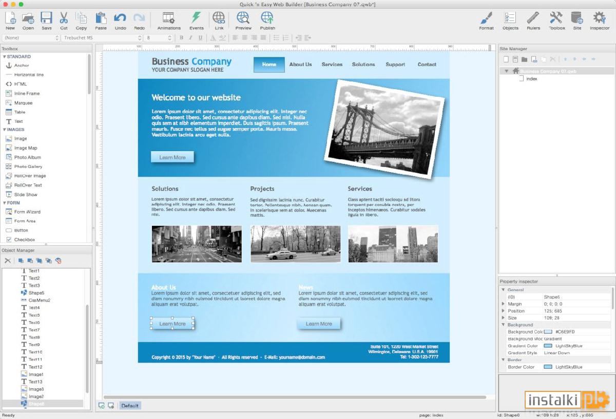Okladka Quick 'n Easy Web Builder