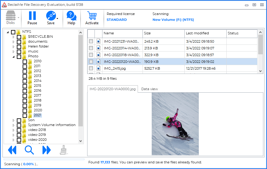 ReclaiMe File Recovery Build