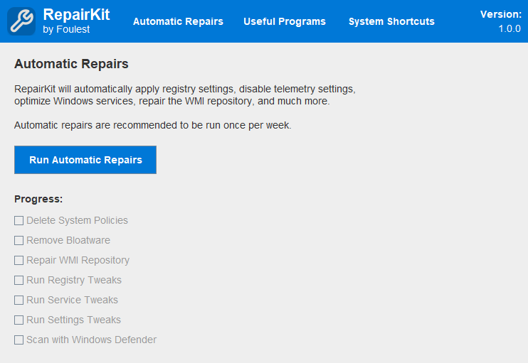 Okladka RepairKit