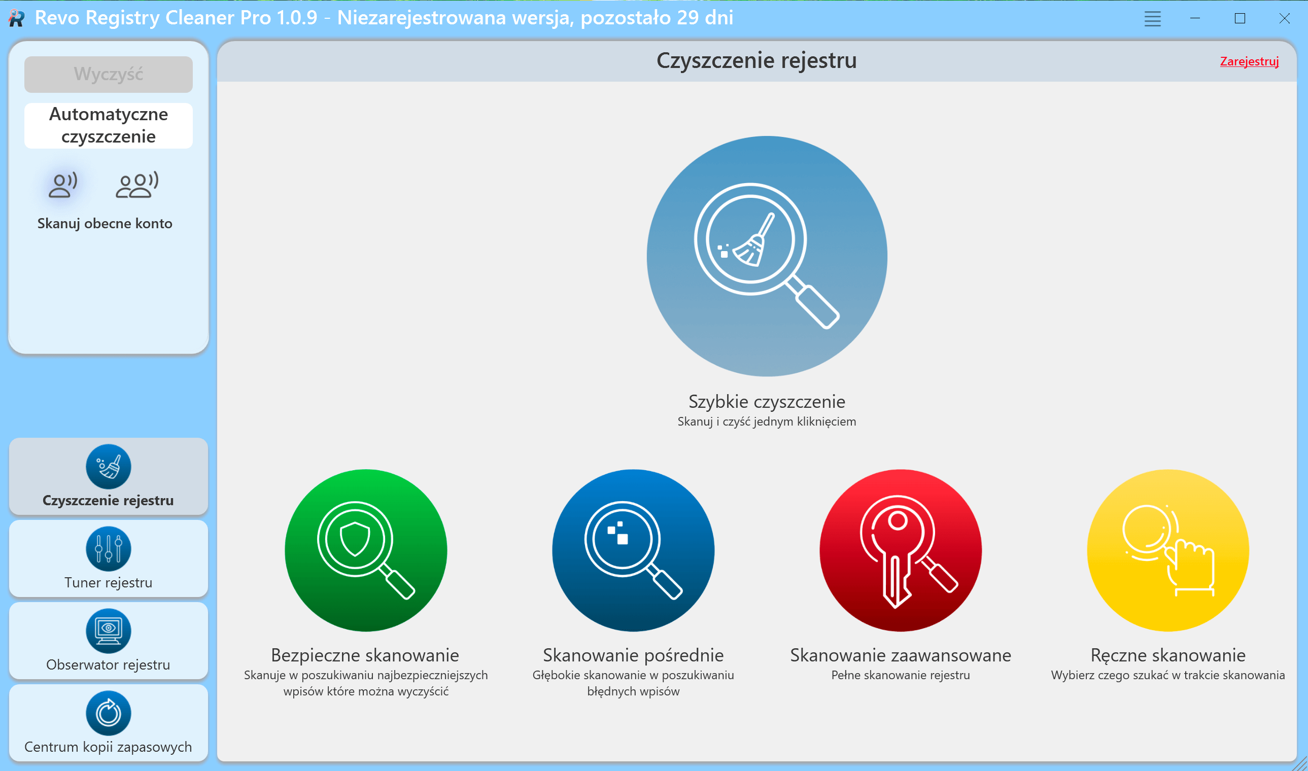 Revo Registry Cleaner Pro