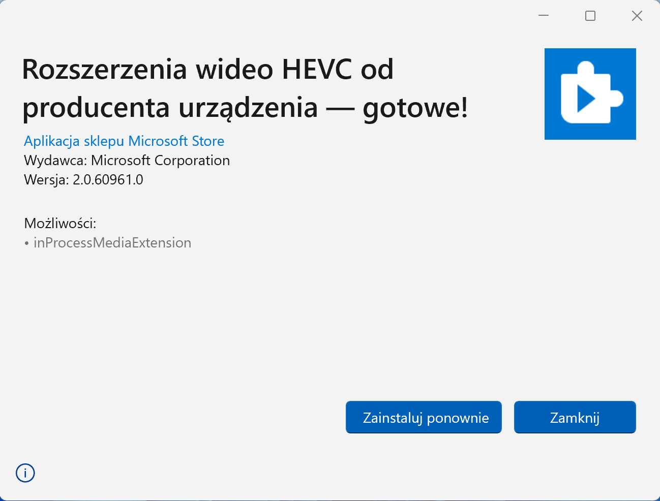 Rozszerzenia wideo HEVC