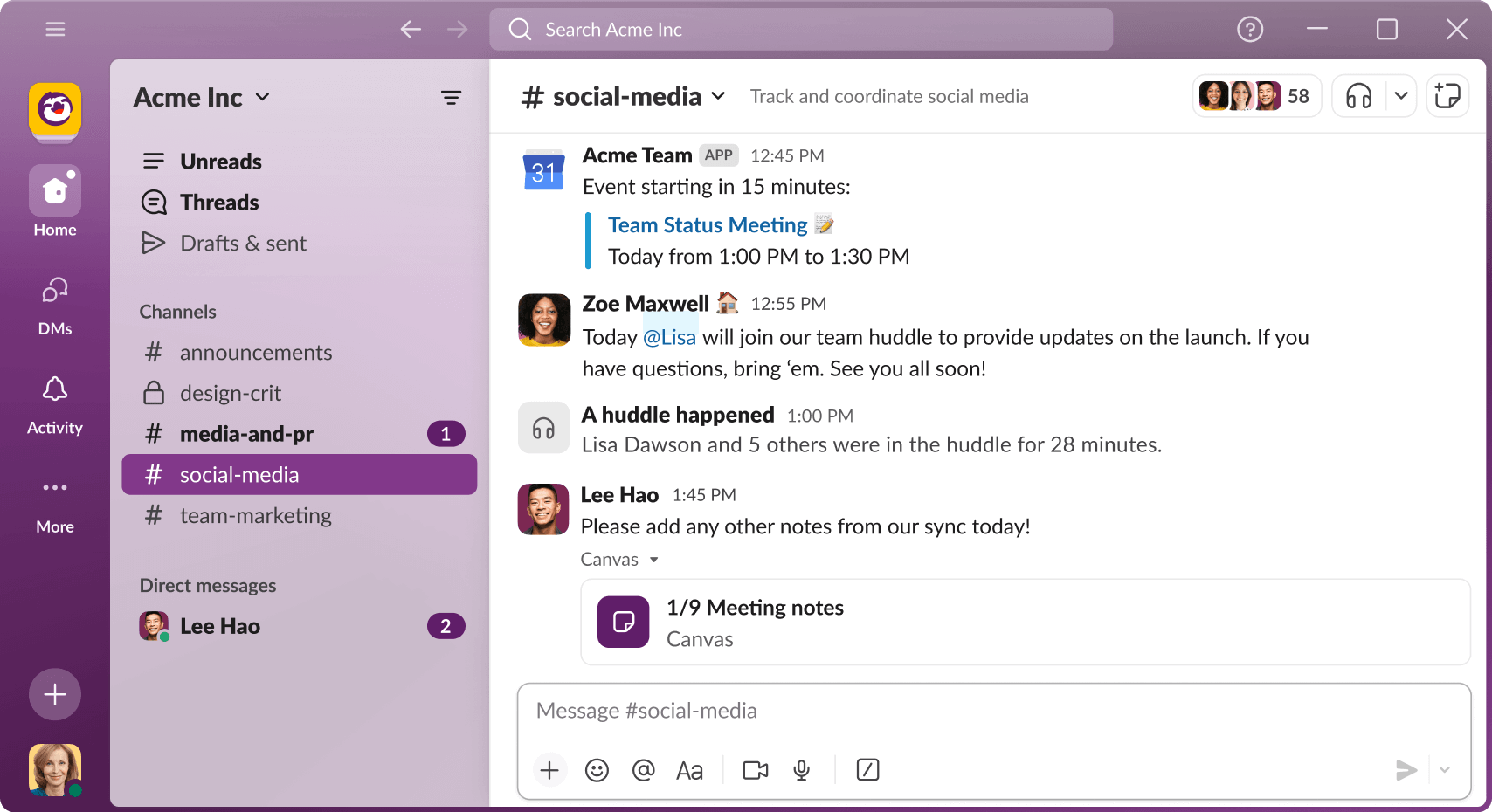Okladka Slack