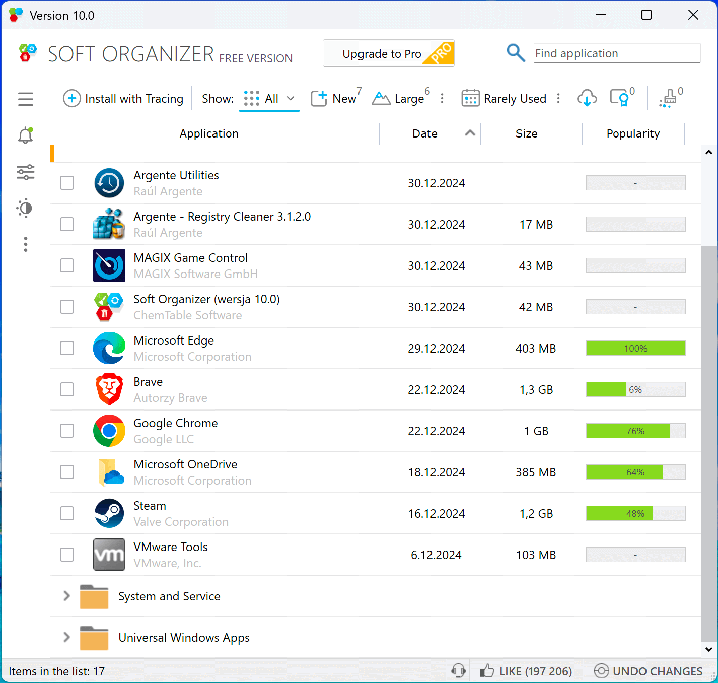 Okladka Soft Organizer