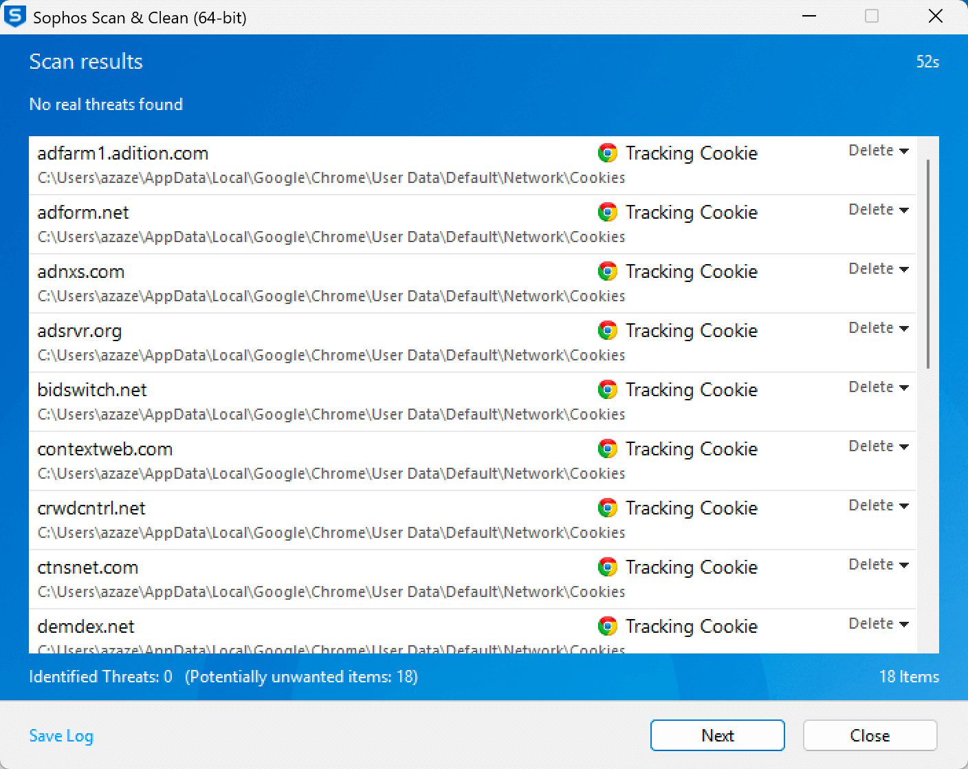 Okladka Sophos Scan & Clean