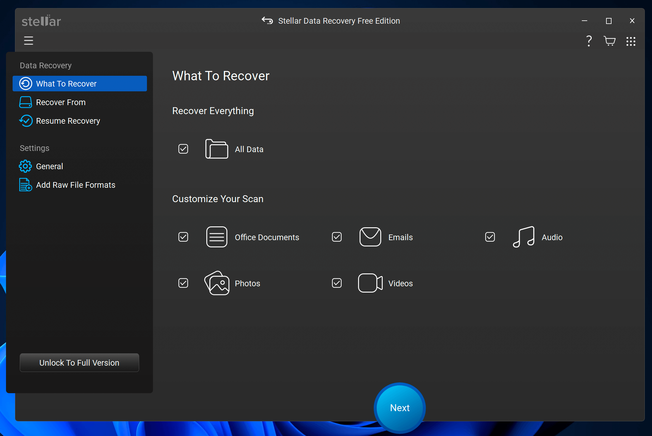 Stellar Data Recovery Free