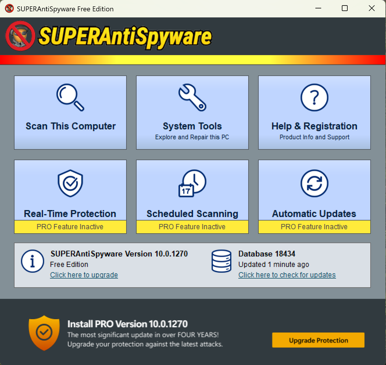 Okladka SUPERAntiSpyware Free Edition