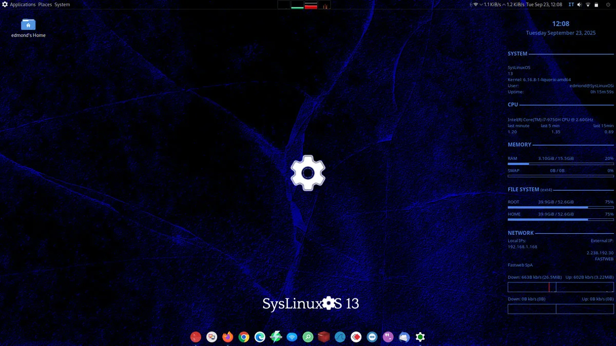 SysLinuxOS v13 - Systemy operacyjne - download - instalki.pl