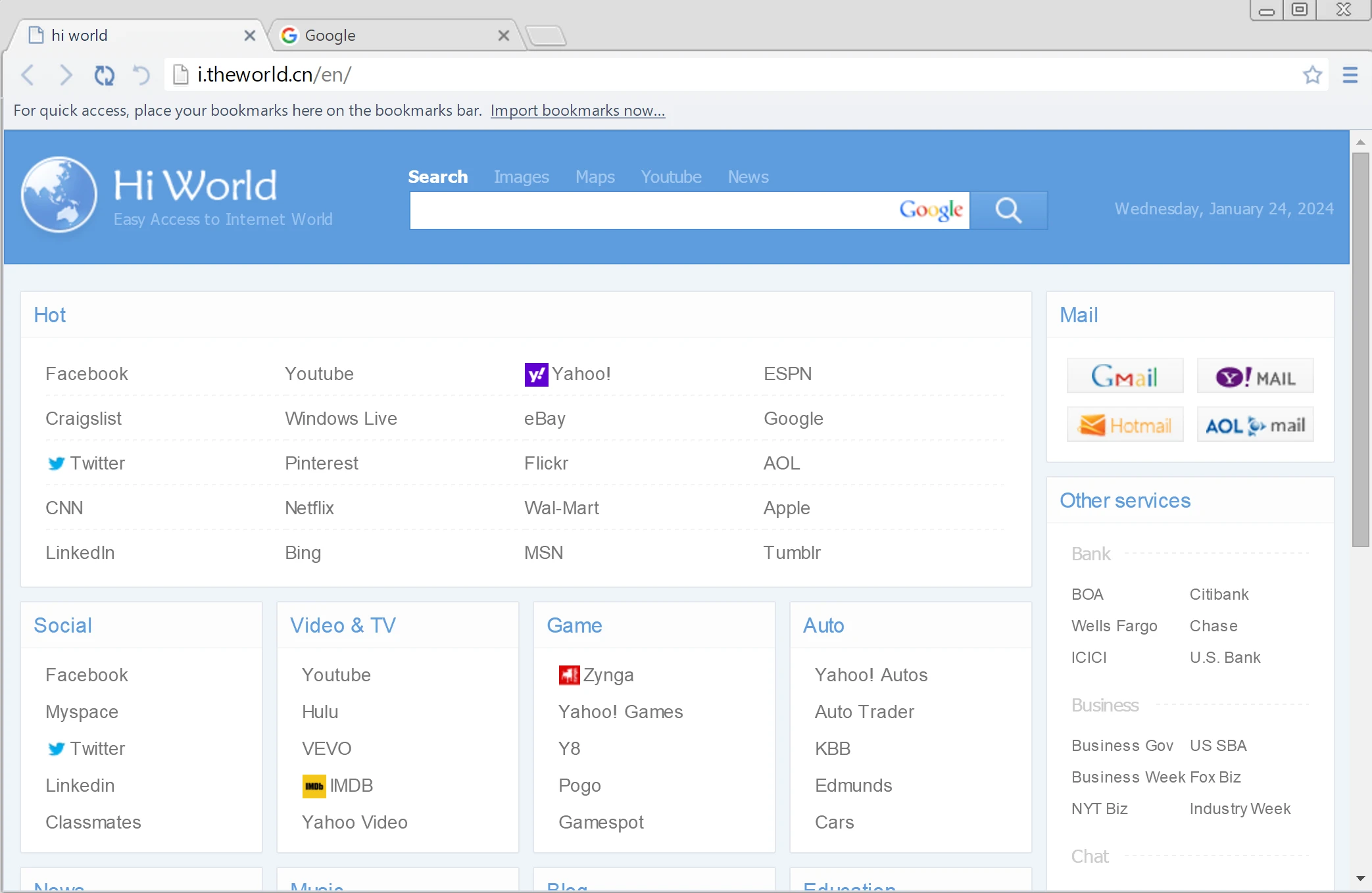 TheWorld Browser