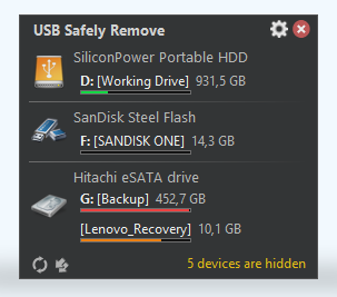 Okladka USB Safely Remove