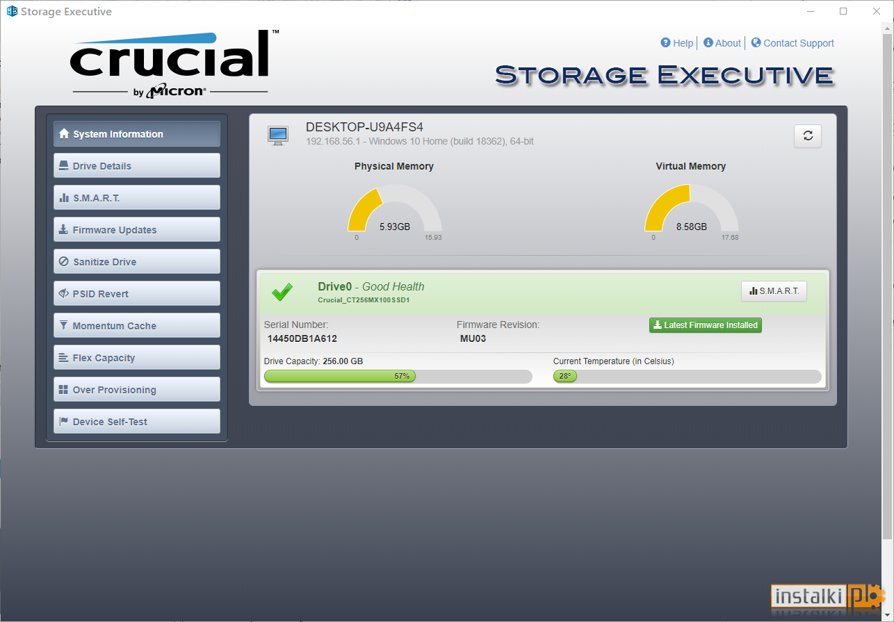 Crucial Storage Executive