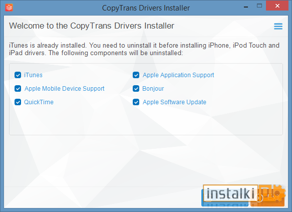 CopyTrans Drivers Installer