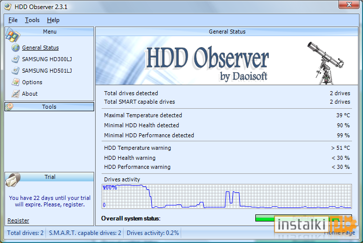 Okladka HDD Observer