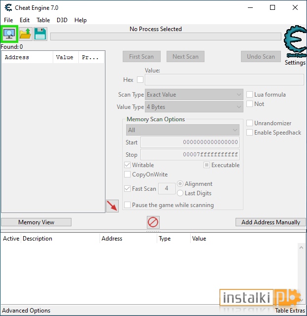 Okladka Cheat Engine