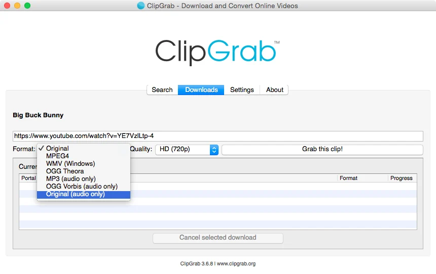 Okladka ClipGrab