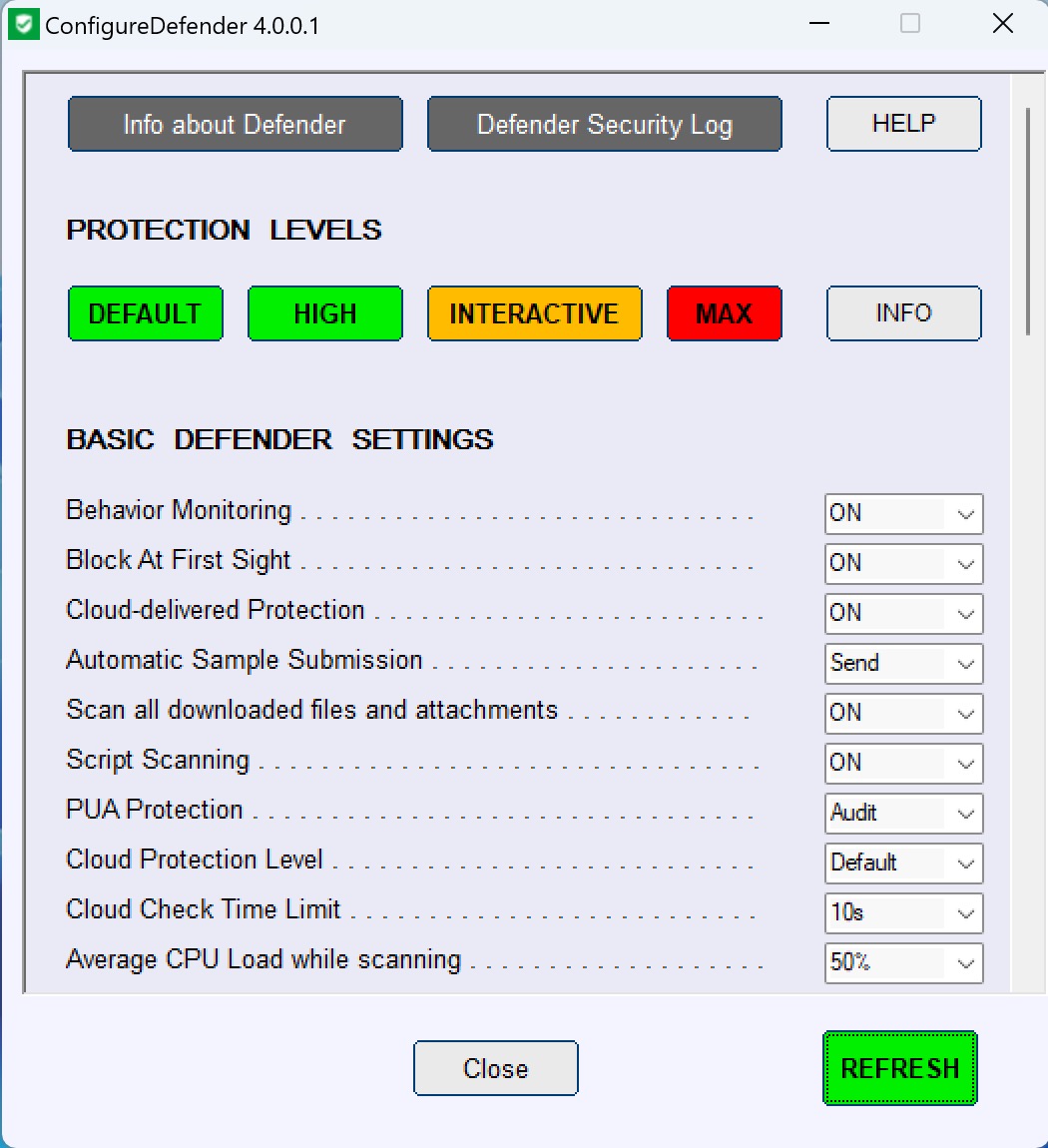Okladka ConfigureDefender