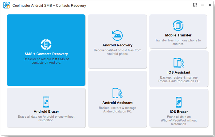 Okladka Coolmuster Android SMS + Contacts Recovery