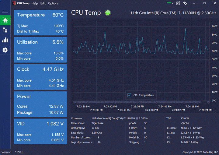 CPU Temp