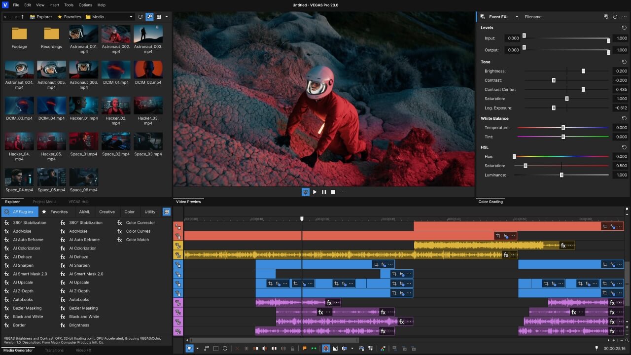 VEGAS Pro v23