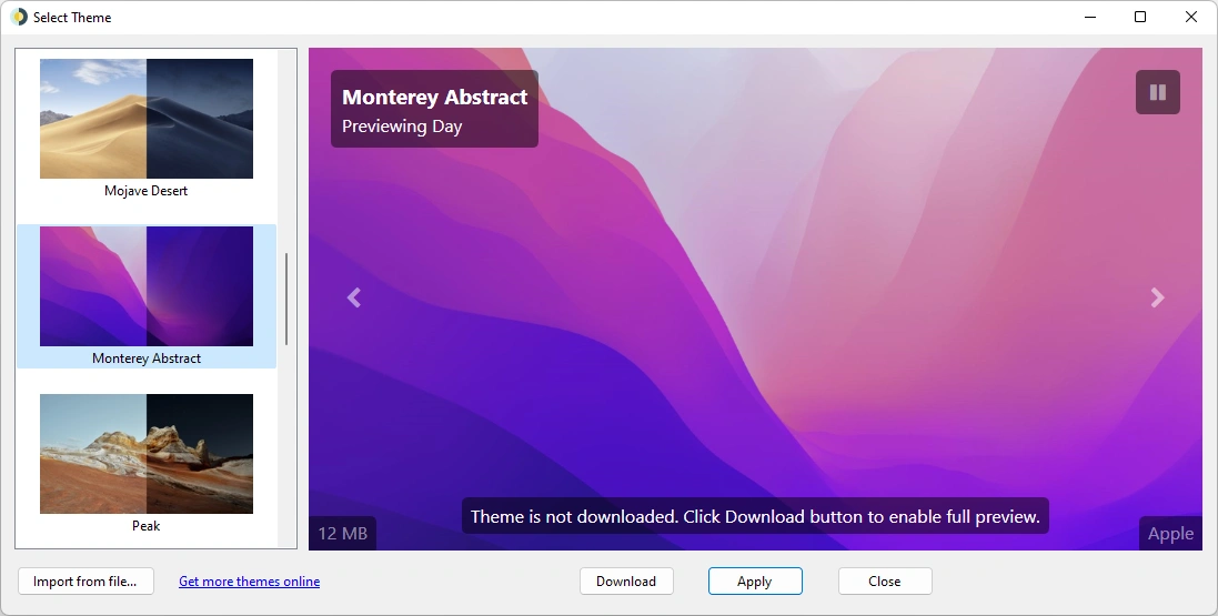 WinDynamicDesktop