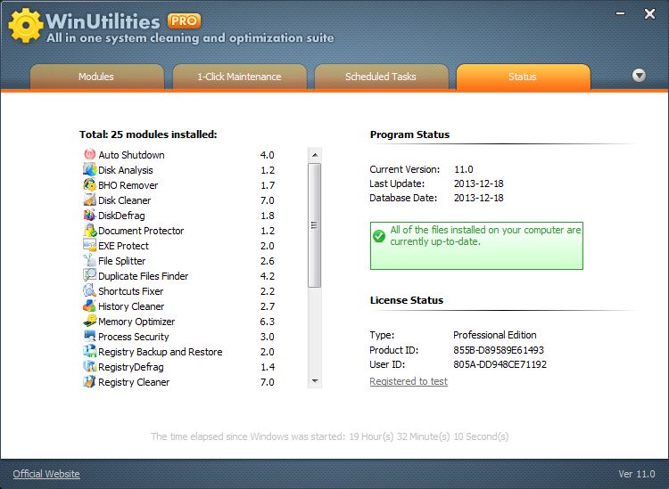Okladka WinUtilities Pro