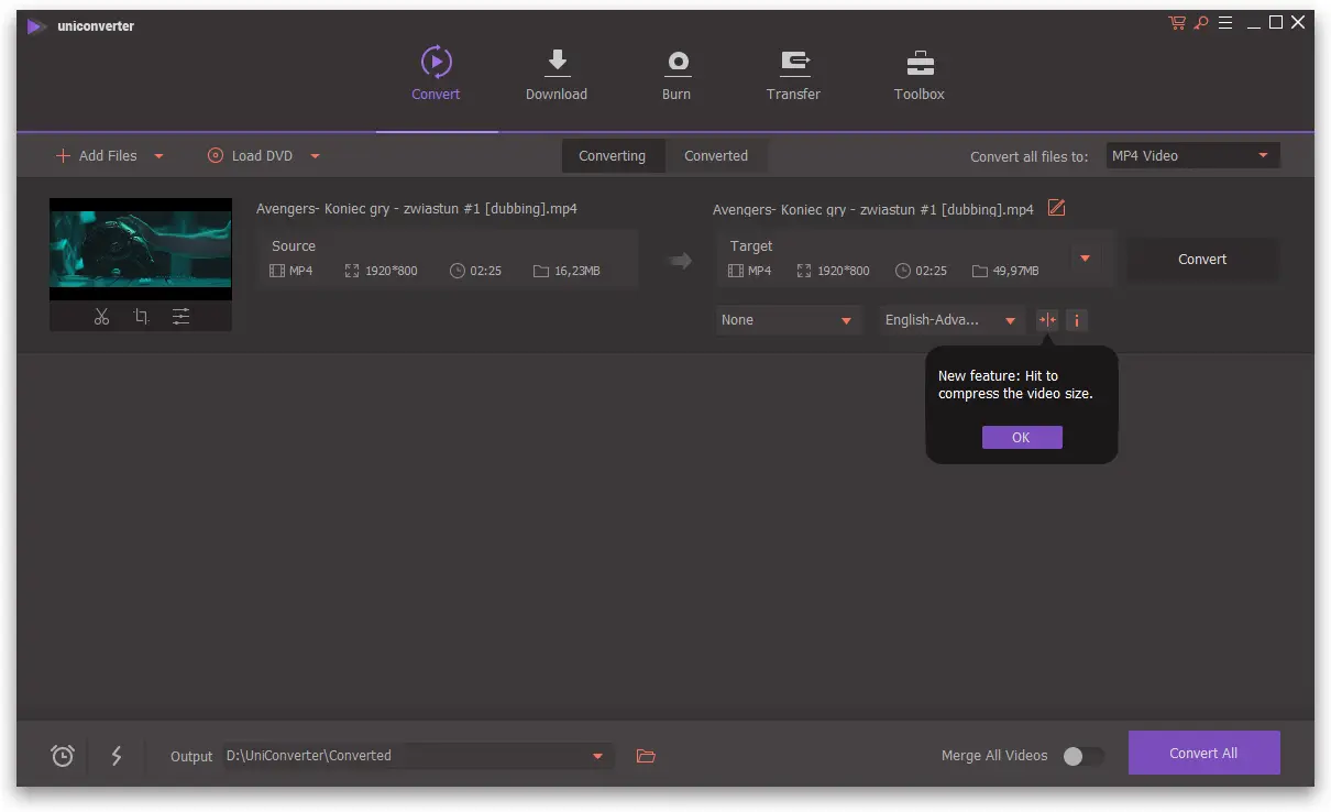 Wondershare UniConverter v17