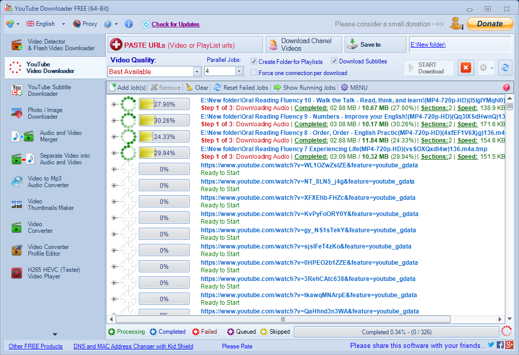 Okladka YouTube Downloader FREE