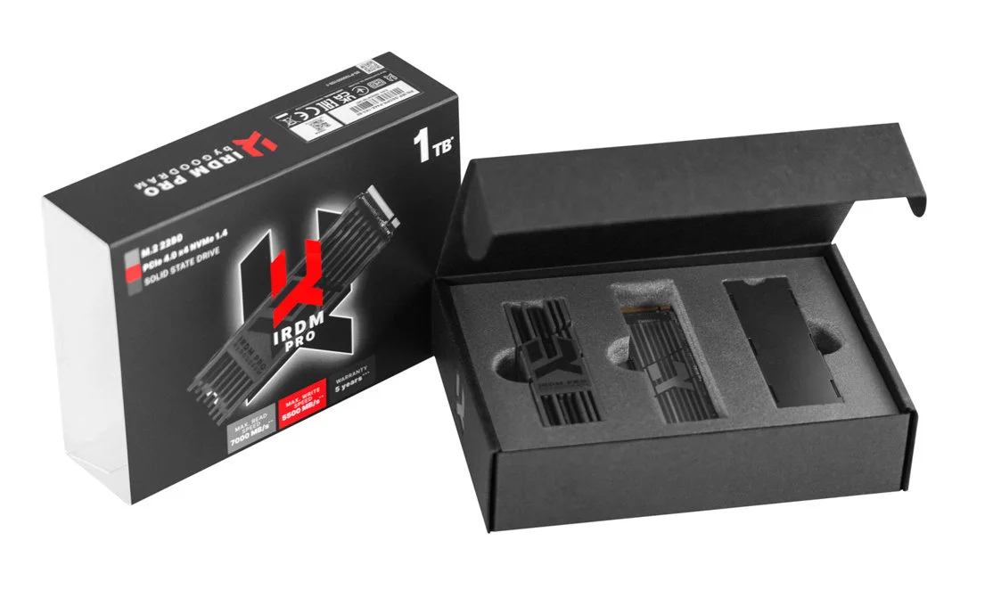 SSD IRDM PRO M.2 PCIe gen 4 x4