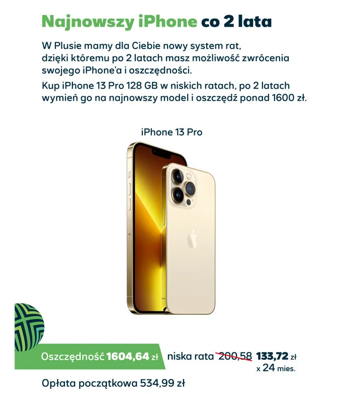 Plus iPhone wymiana
