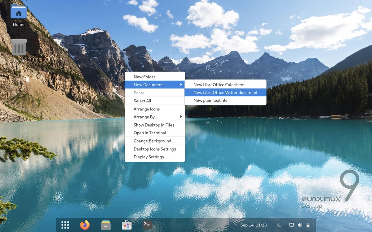 EuroLinux Desktop