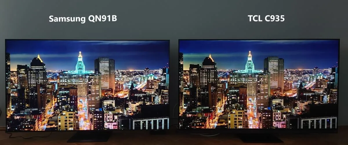Samsung QN91B vs. TCL C935