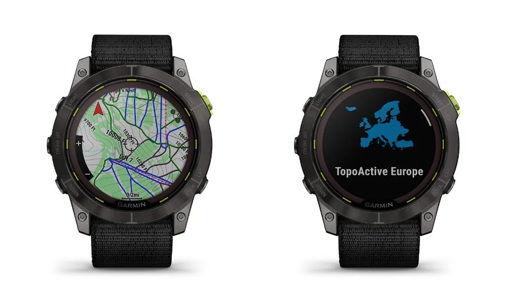 Garmin Enduro 2 - mapy
