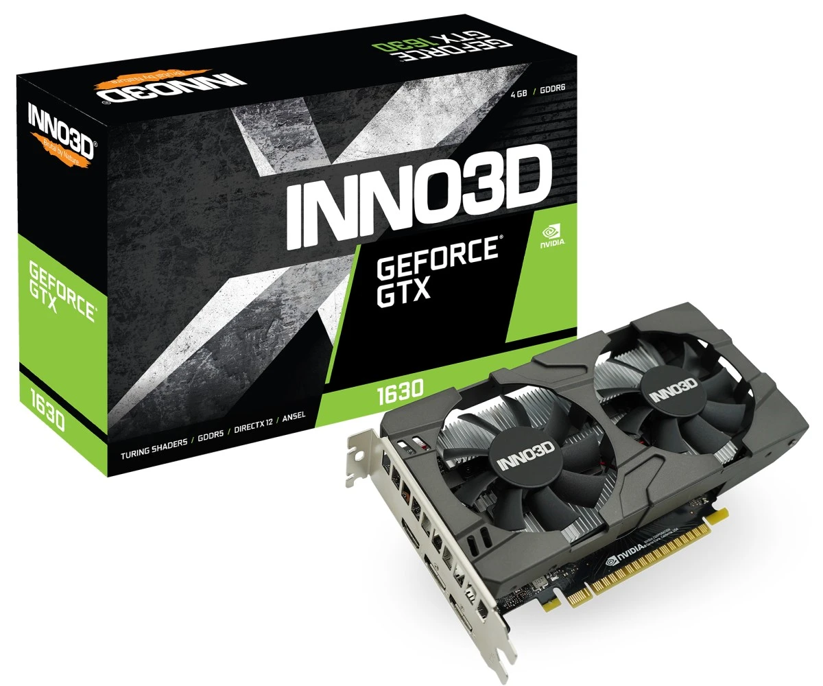 INNO3D GeForce GTX 1630 TWIN X2 OC 3