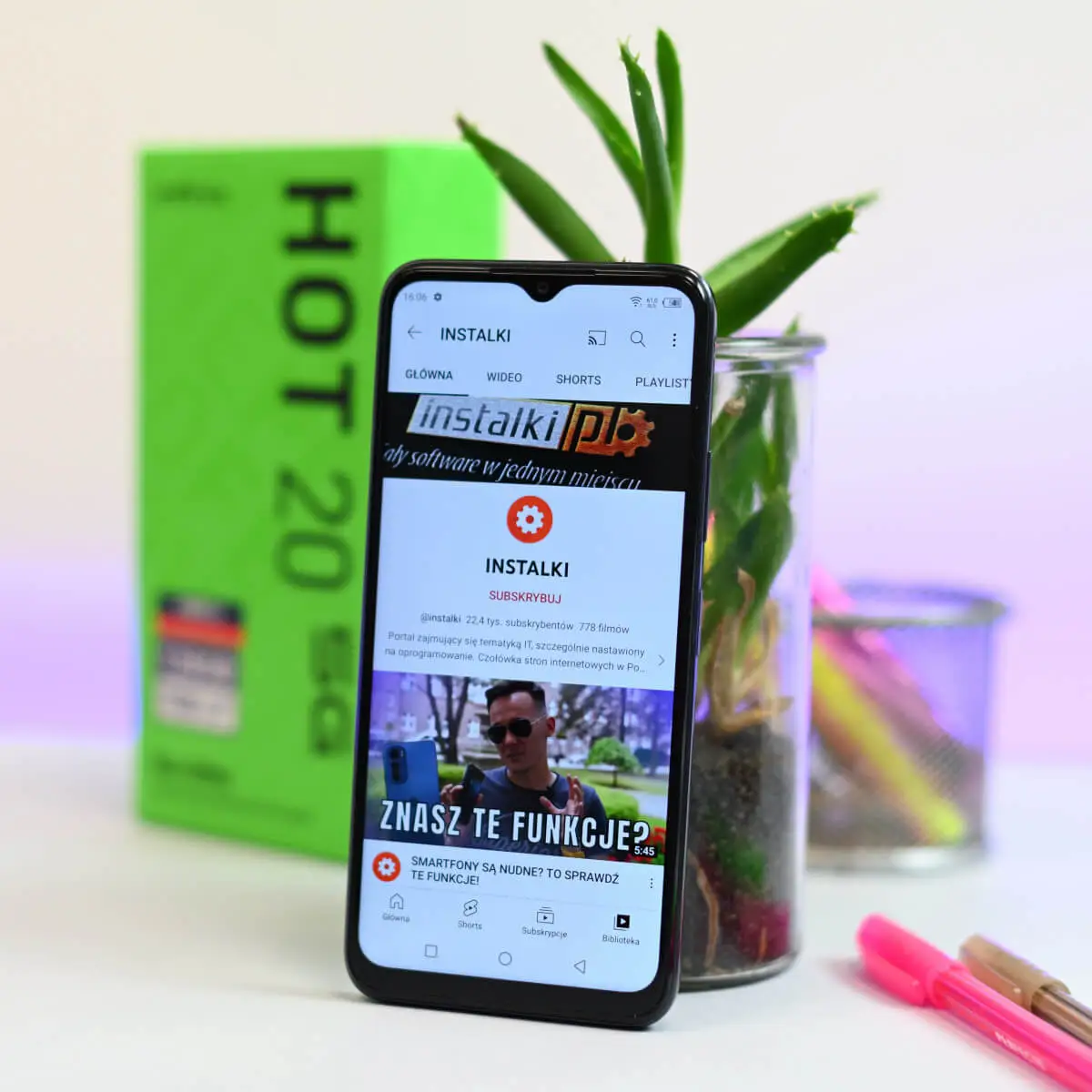 Infinix HOT 20 5G Test 09