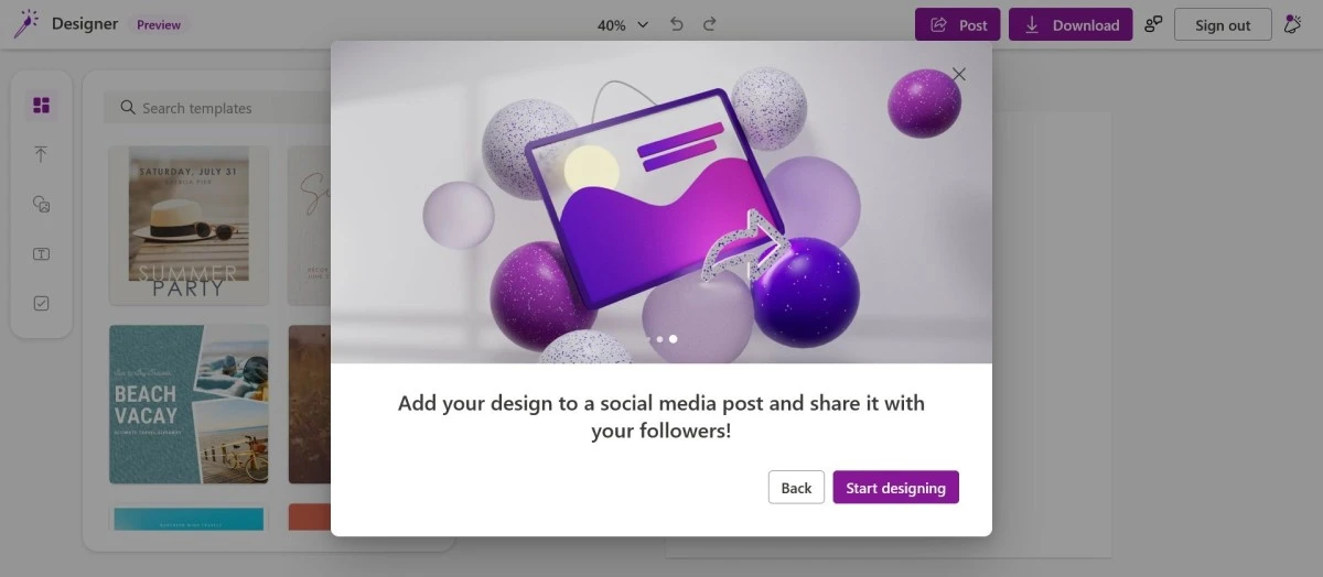 Microsoft Degigner 1