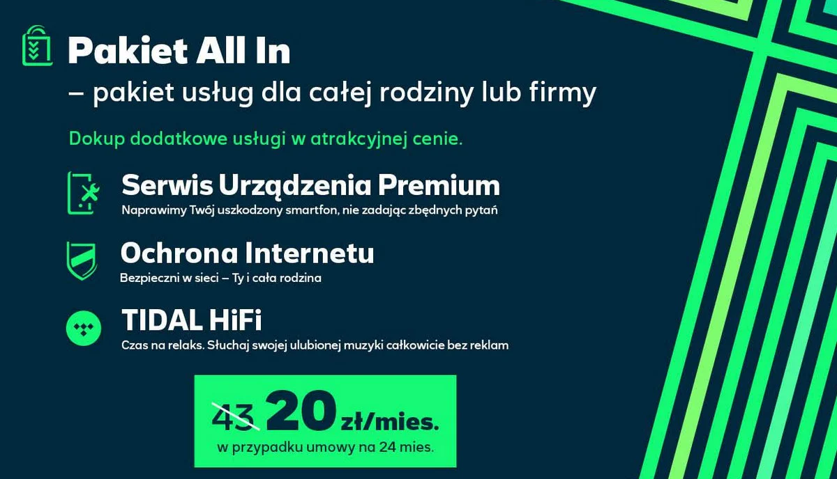 Pakiet All In w Plusie zasady