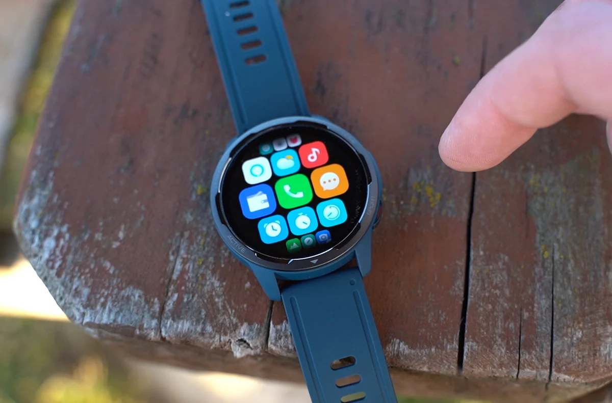 Xiaomi Watch S1 Active menu zegarka
