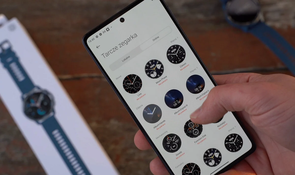 Xiaomi Watch S1 Active tarcze zegarka