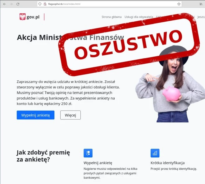 ankieta ministerstwa finansow oszustwo 1